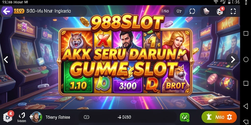 Gameplay menarik dengan grafis dan efek suara yang mendebarkan di 988SLOT.