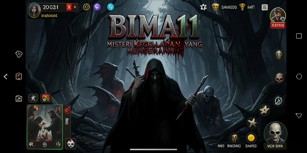 Gameplay BIMA11 yang mencekam dan menegangkan.