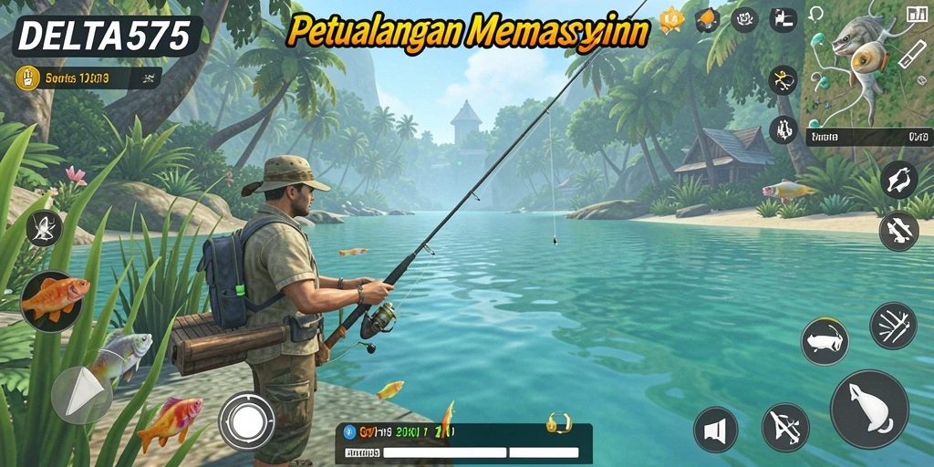 Tangkapan ikan yang spektakuler di DELTA575.