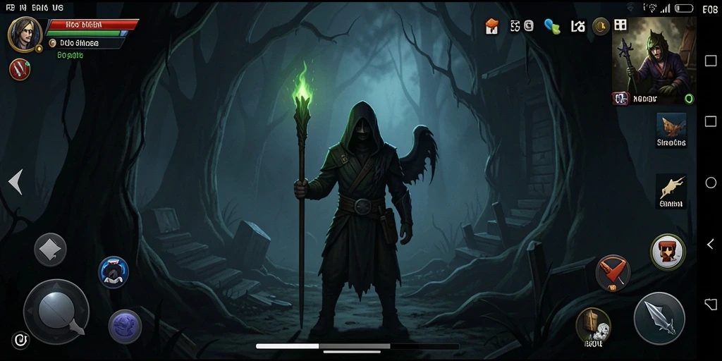Tampilan gameplay F08 yang menyeramkan dan mendebarkan.
