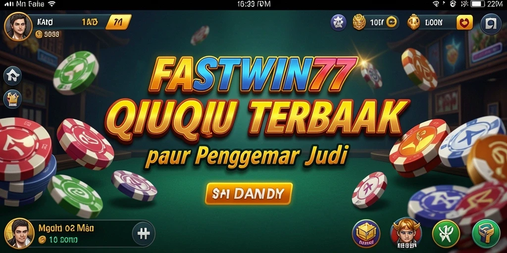 Tampilan gameplay QiuQiu yang seru dan menarik dari FASTWIN77.
