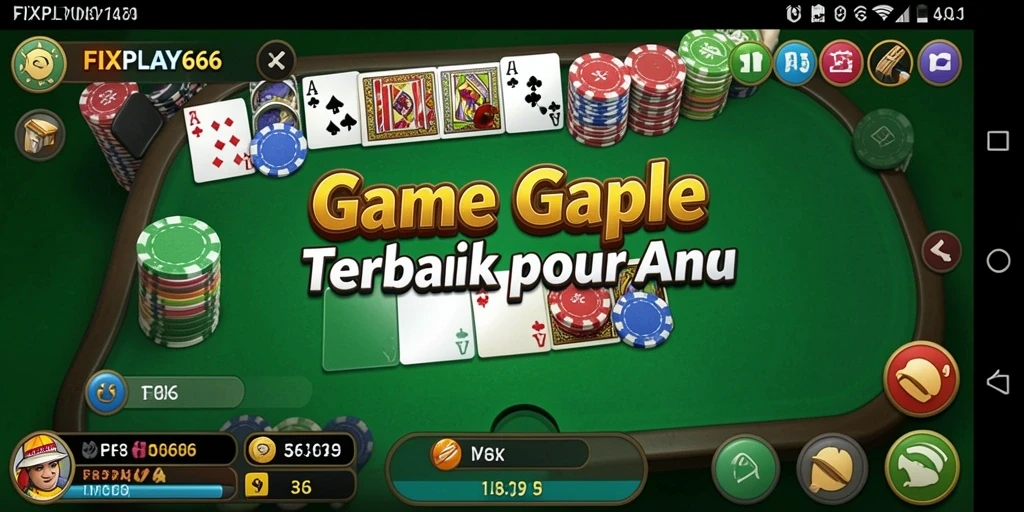 Gameplay Gaple seru dan interaktif di FIXPLAY666.