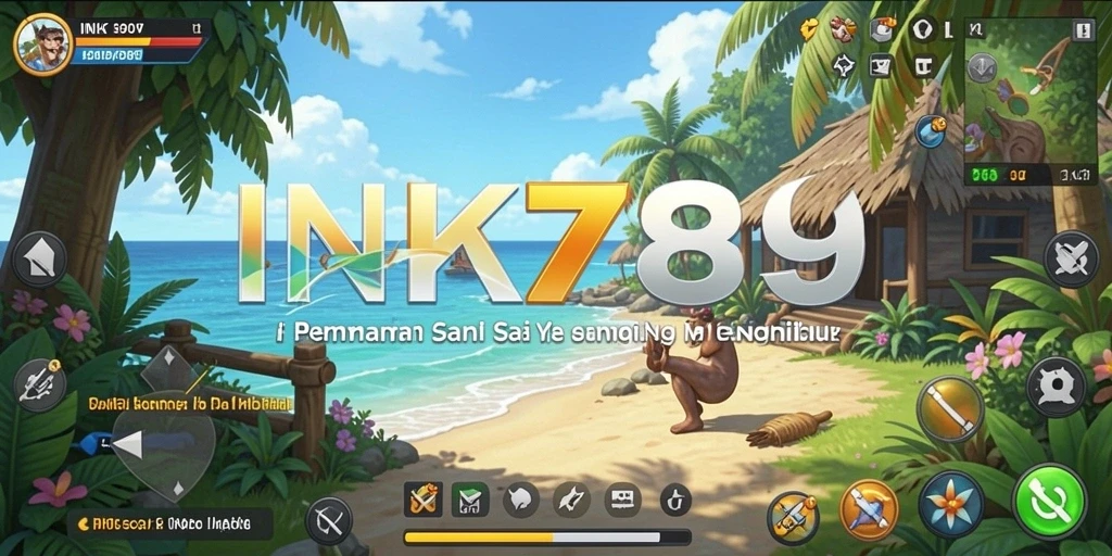 Tampilan gameplay menarik dari INK789 dengan tantangan seru.