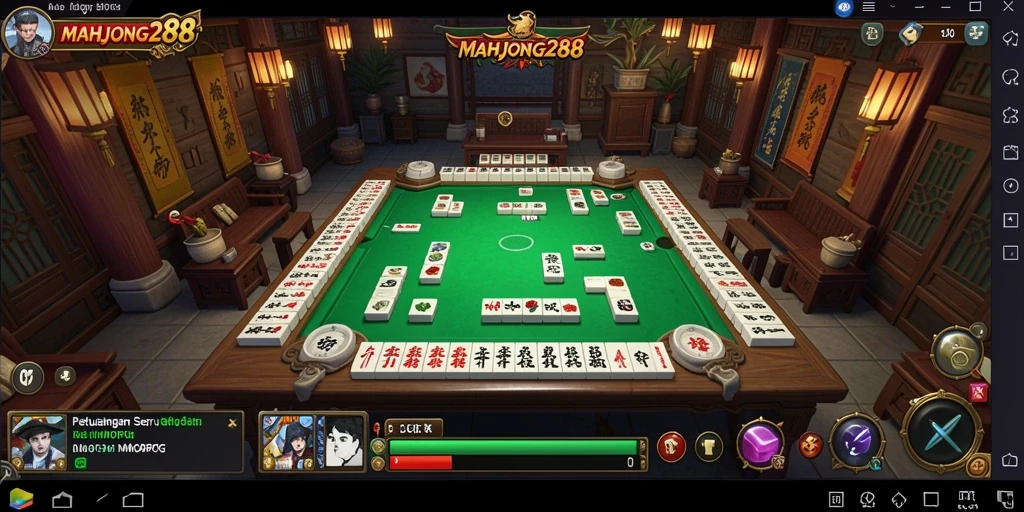 Gameplay MAHJONG288 yang menarik dalam dunia MMORPG yang luas.