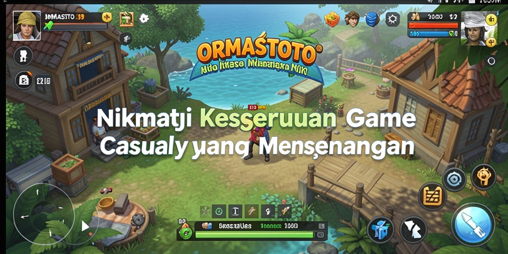 Tampilan gameplay menarik dari ORMASTOTO yang memikat pemain casual.