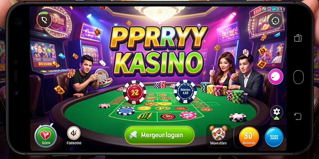 Tampilan gameplay seru di PPRRYY dengan berbagai pilihan permainan Kasino.