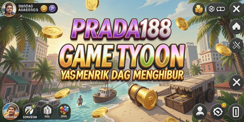 Tampilan gameplay PRADA188 menampilkan strategi bisnis yang menarik.