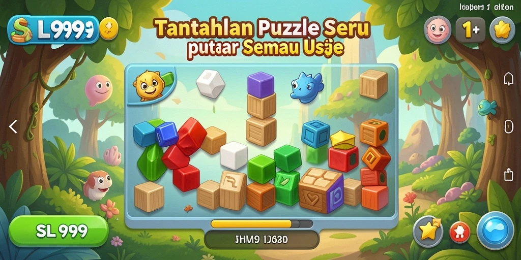 Tampilan gameplay SL999 yang menarik dan penuh tantangan puzzle.